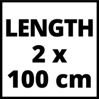 Einhell Vezetősín Alu 2x1000mm (4502118)