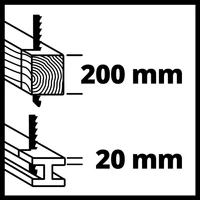 Einhell TE-AP 950 E Orrfűrész (4326180)