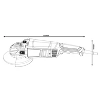 Bosch GWS 2200-230 Sarokcsiszoló lágyindítással (2200W/230mm) (06018C1320)