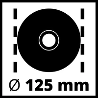 Einhell TE-AG 125/750 Sarokcsiszoló (4430880)