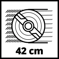 Einhell Rasarro 36/42 (2x5.2Ah) Akkus Fűnyíró (3413272)