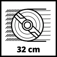 Einhell GE-CM 18/32 Li-solo akkus fűnyíró (3413256)