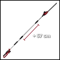 Einhell GC-HH 18/45 Li T-Solo Magassági Sövényvágó (3410585)