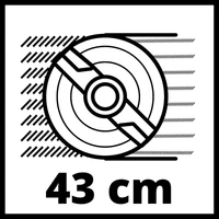 Einhell GE-CM 36/43 Li-M Solo Akkus fűnyíró (3413246)