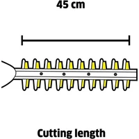 Karcher HGE 18-45 Akkumulátoros Sövényvágó készlet 2.5Ah (1.444-231.0)