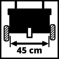 Einhell GC-SR 12 Szórókocsi 450mm, 12L (3415238)