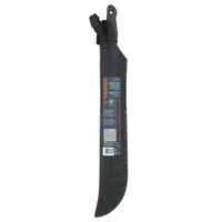 Truper Mach-18B bozótvágó kés, fűrészes, 46 cm, tokkal, abs markolat (Machete)