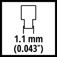 Einhell GC-LC 18 Fűrészlánc 25cm 3/8" (4501754)