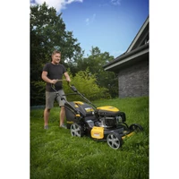 Riwall RPM 5155 V Pro - Multifunkciós Önjáró Fűnyíró 5,4LE, 4 az 1-ben Állítható Sebességgel (PM12F2101003B)