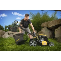 Riwall RPM 5155 V Pro - Multifunkciós Önjáró Fűnyíró 5,4LE, 4 az 1-ben Állítható Sebességgel (PM12F2101003B)