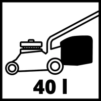 Einhell GE-CM 36/36 Li kit(2x4,0Ah) akkus fűnyíró szénkefementes (3413230)