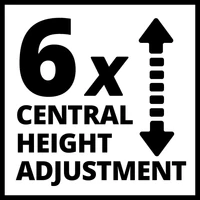 Einhell GE-CM 36/36 Li kit(2x4,0Ah) akkus fűnyíró szénkefementes (3413230)