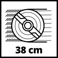 Einhell rasarro (2x4,0Ah) akkus fűnyíró (3413180)