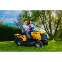 Riwall RLT 92 HRD Fűnyíró traktor hidrosztatikus váltóval és hátsó kidobással, 92 cm (TK13G2501001B)
