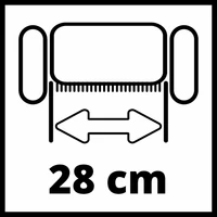 Einhell GC-SC 18/28 Li Solo Akkus Talajlazító (3420604)