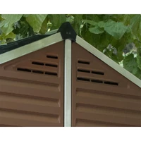 Palram Skylight 8x8 Kerti Tároló Barna, 10,1 m3 (703760)