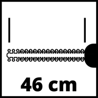 Einhell GC-CH 1846 Li-Solo Akkus Sövénynyíró Akku és töltő nélkül (3410642)