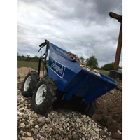 Scheppach DP 3000 Kerekes 4 x 4 meghajtású minidömper, mechanikus billentés, 300 kg teherbírás (5908802903)