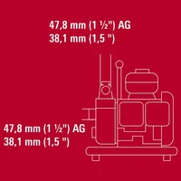 Einhell GC-PW 16 Benzines szivattyú 14000l (4190530)