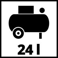 Einhell TC-AC 190/24/8 kompresszor 24 l, 8 bar, 1,5 kW (4007325)