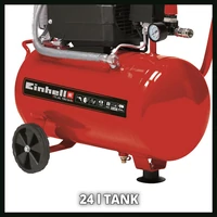Einhell TC-AC 190/24/8 kompresszor 24 l, 8 bar, 1,5 kW (4007325)
