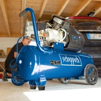 Scheppach HC 52 DC Olajkenésű kéthengeres kompresszor 50L (5906101942)