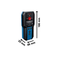 Bosch GMS 120-27 Keresőműszer akkuval, táskával (0601081701)