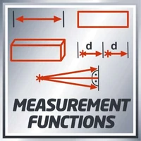 Einhell TE-LD 60 lézeres Távolságmérő (2270085)