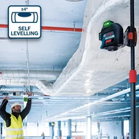 Bosch GLL 3-80 G Vonallézer kofferben (0601063Y00)