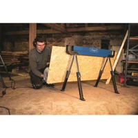 Scheppach MWB 600 Összecsukható nagy teherbírású bak 600 KG, 2 db-os kiszerelés (5907109852)