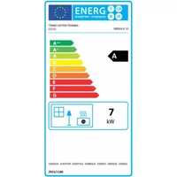 Warnex Termo Kreka K10 kandalló 7kW íves