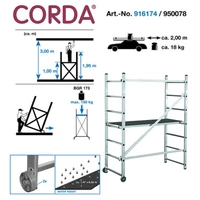 Krause Corda kisállvány méretek