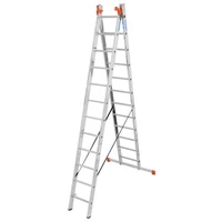 Krause Tribilo 3x12 Létrafokos sokcélú létra, lépcsőfunkcióval (129789)
