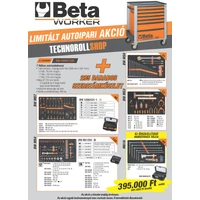 Beta BW 2400S7/5M 7 fiókos szerszámkocsi + 295 darabos szerszámkészlet