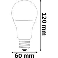 Avide led gömb E27 13W, A60, 4000K, natural white, 1521lumen