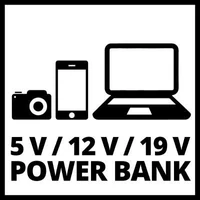 Einhell CE-JS 12 Jump Starter / Power Bank Hordozható Bikázó és akkumulátor (1091521)