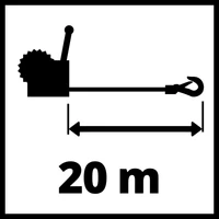 Einhell TC-WI 800 kézi csörlő (2260170)