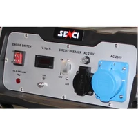 Senci SC 6000 TOP Áramfejlesztő 230V, 5,5 kW, AVR, 8.5h