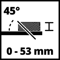 Einhell TE-TS 250 UF asztali körfűrész(4340568)