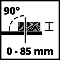 Einhell TC-TS 315 U Asztali Körfűrész (4340556)