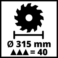 Einhell TC-TS 315 U Asztali Körfűrész (4340556)