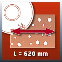 Einhell TE-TC 620 U Red Radiál-csempevágó (4301295)