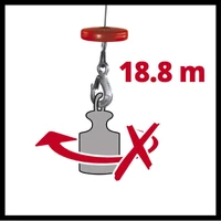 Einhell TC-EH 1000 elfordulásmentes terelővel