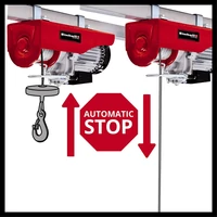 Einhell TC-EH 600 Drótköteles emelő 1050W, 18,5m (2255150)