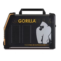 Iweld Gorilla Pocketmig 205 Alupulse Silverback hegesztő inverter (80POCMIG205ALUP)