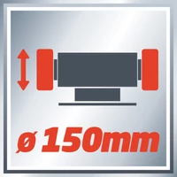 Einhell TH-BG 150 Kettős köszörű (4412570)