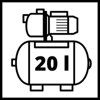 Einhell GC-WW 1045 N házi vízmű (4173520)