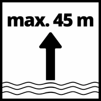 Einhell GC-DW 1045 N Mélykúti szivattyú (4170955) 6500L/h, 45m