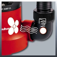 Einhell GC-SP 3580 LL Beépített visszacsapó szeleppel