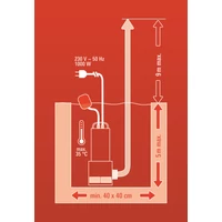 Einhell GC-DP 1020 N szennyvízszivattyú (4170773)
